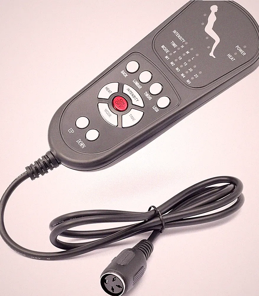 3 Pin Replacement Massage Function Remote Handset Controller for Recliner Lift C