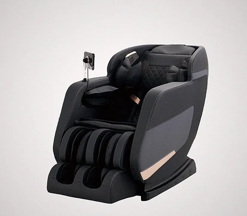 4D SL Track Zero Gravity Massage Chair Recliner with Calf and Foot Rollers