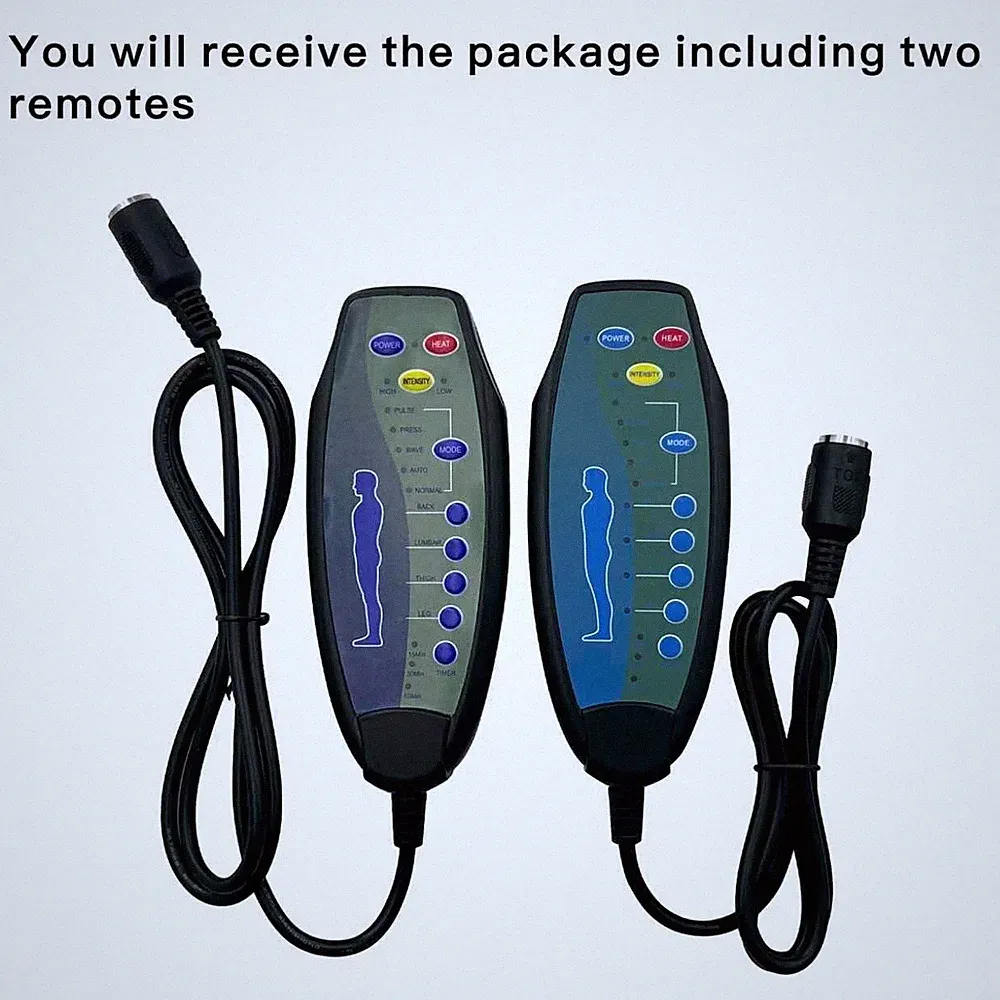 8 Pin Female Plug Massage Remote Hand Control for Massage Recliner Sofa Chairs