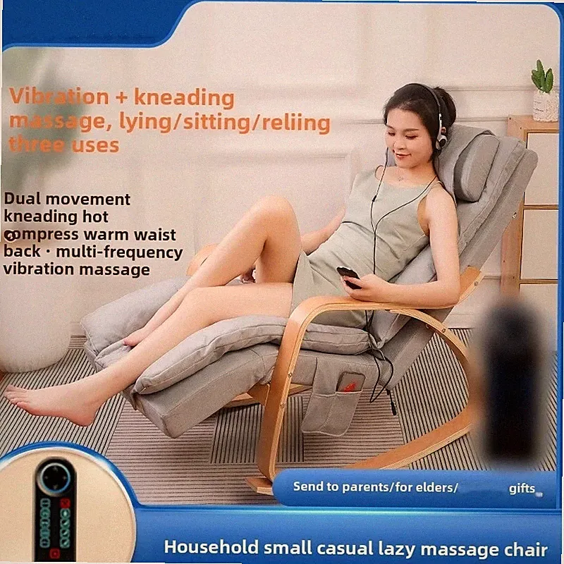 Electric Leisure Reclining Home Office Massager Shiatsu Rocking Chair with New