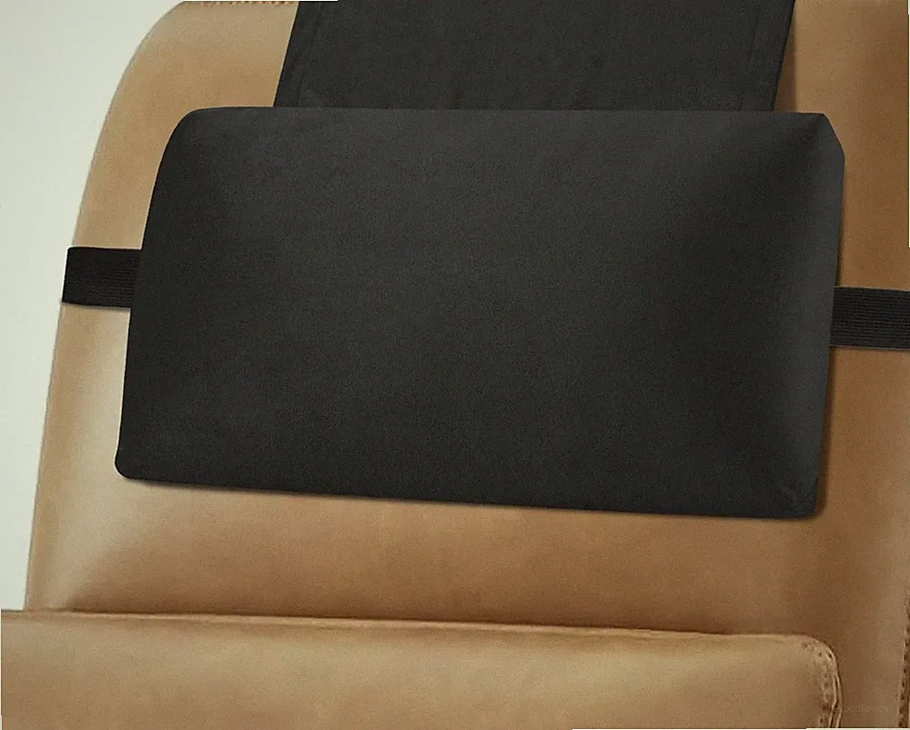 Head Recliner Pillow Adjustable Shredded Memory Foam Headrest Pillow for Recline