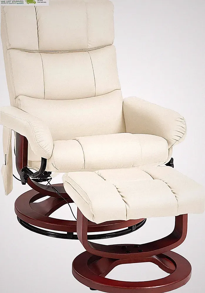Bonded leather massage recliners