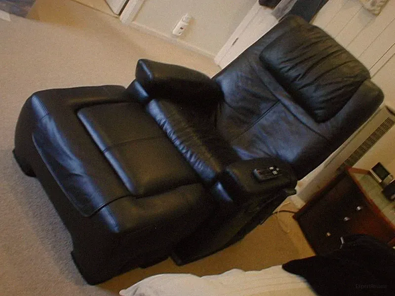 Luxury RMS-14 Leather Massage Chair Recliner + Ottoman