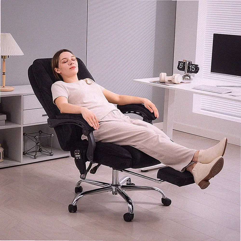 Massage Office Chair, Heated Reclining Computer Chair with Adjustable Height