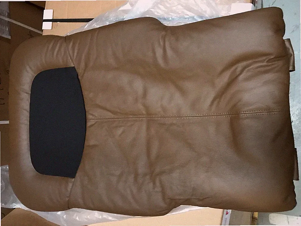 New OEM Cashew Leather HT-125 Massage Chair Back Pad Cushion Human Touch 3600103
