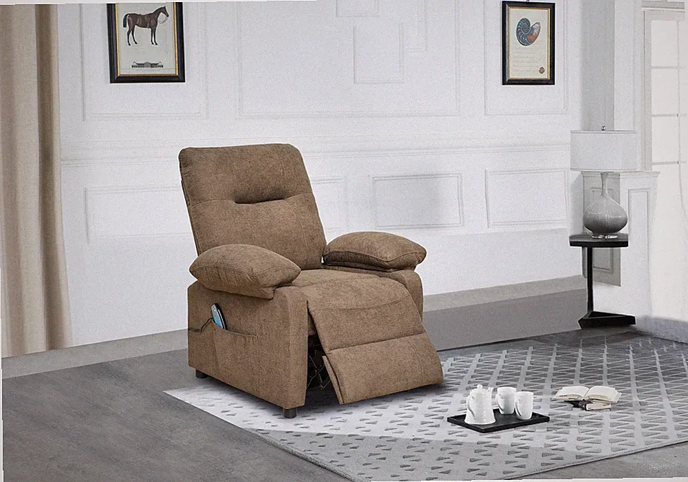 Recliner Chair with Message and Heater, Recliner Chair for Adult, Manual Control