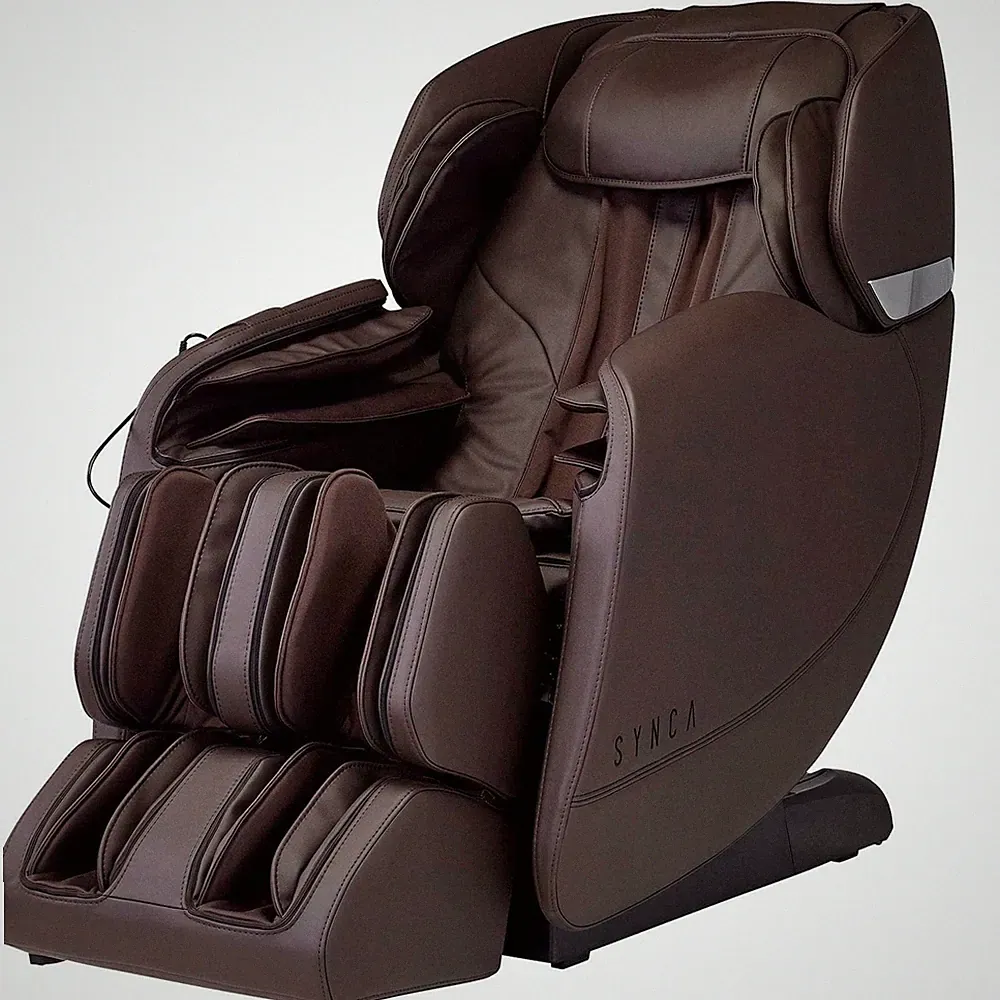 Heated massage recliners